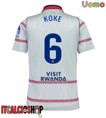Atletico Madrid Koke #6 Terza Maglia 2026-27 Manica Corta